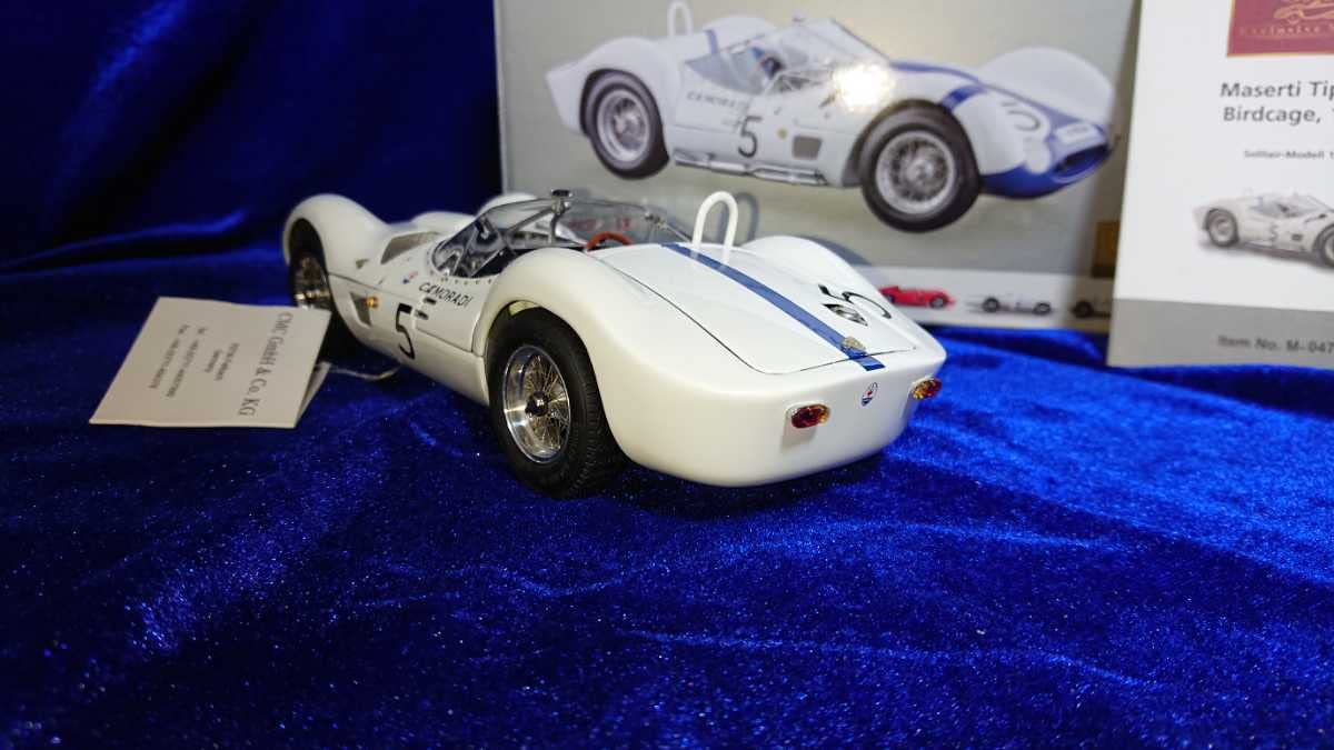 Amazon | 1/18 CMC Maserati Tipo 61 BIRDCAGE 1,000Km nurburgring